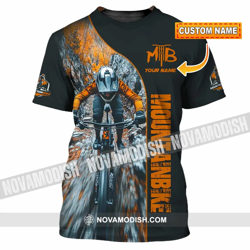 Unisex Shirt - Custom Mountain Bike Shirt T-shirt