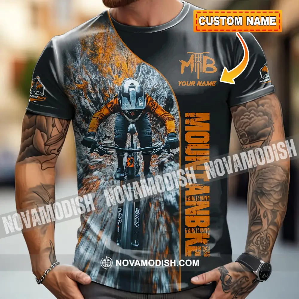 Unisex Shirt - Custom Mountain Bike Shirt T-shirt