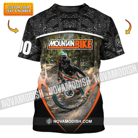 Unisex Shirt - Custom Mountain Bike Shirt T-shirt