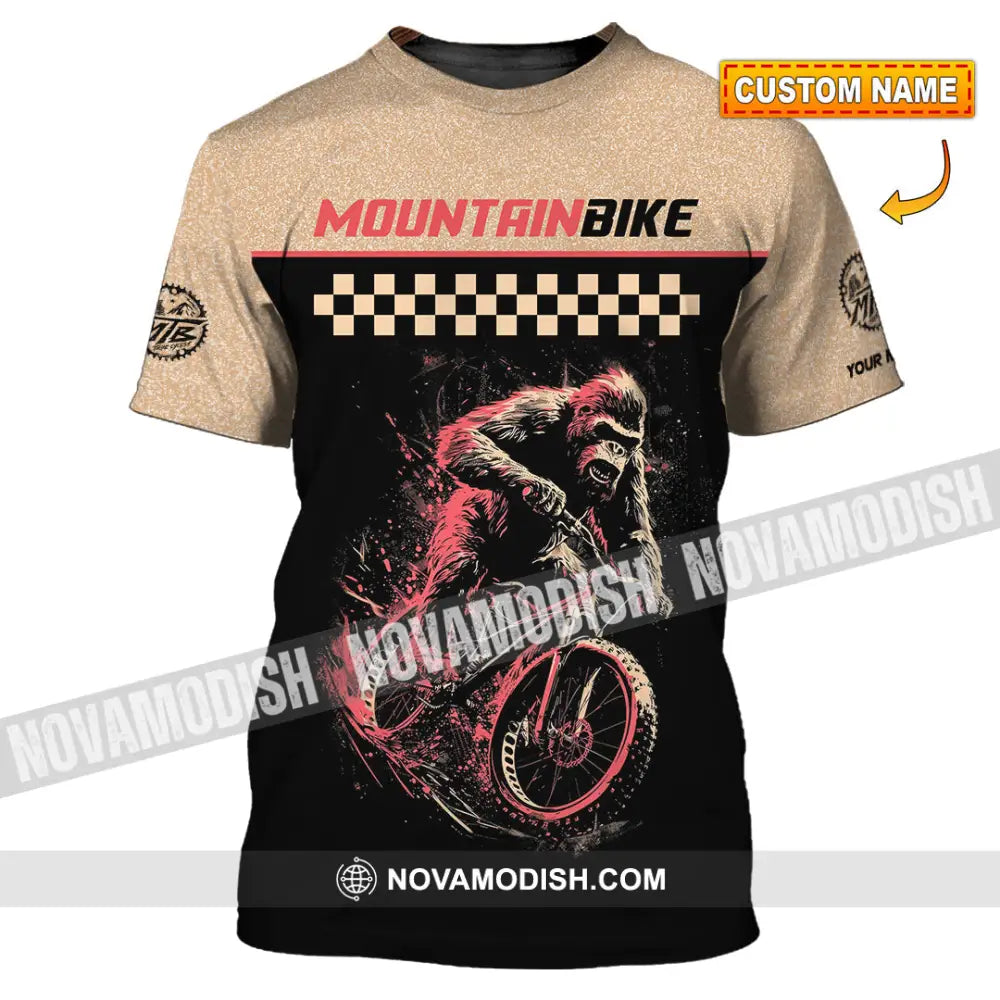 Unisex Shirt - Custom Mountain Bike Shirt T-shirt