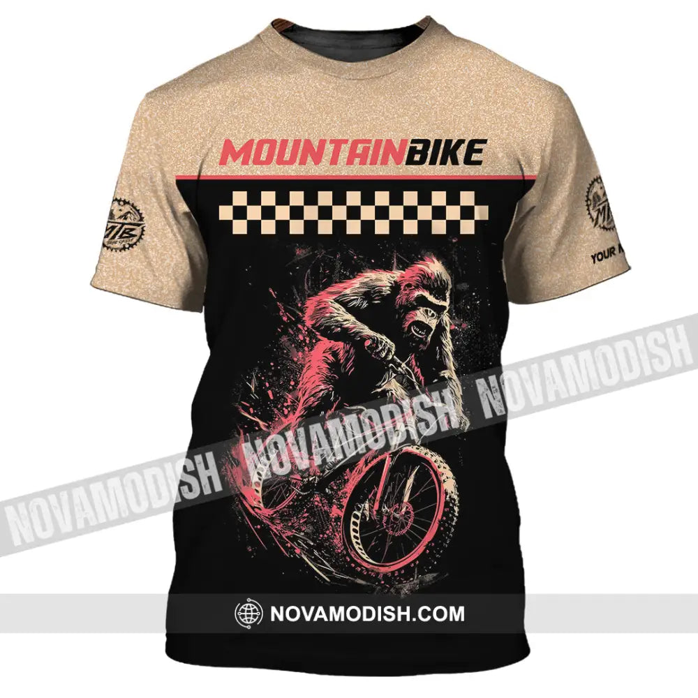 Unisex Shirt - Custom Mountain Bike Shirt T-Shirt / S T-shirt