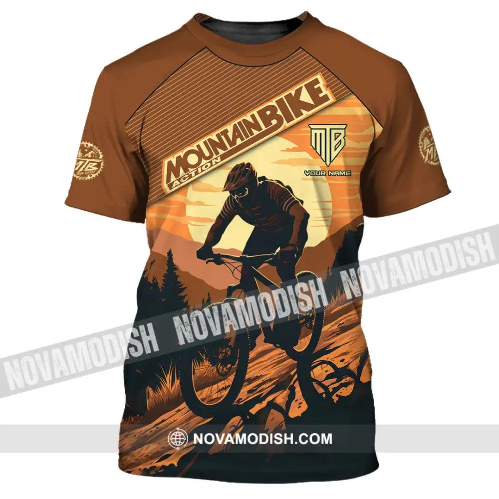 Unisex Shirt - Custom Mountain Bike Shirt T-Shirt / S T-shirt