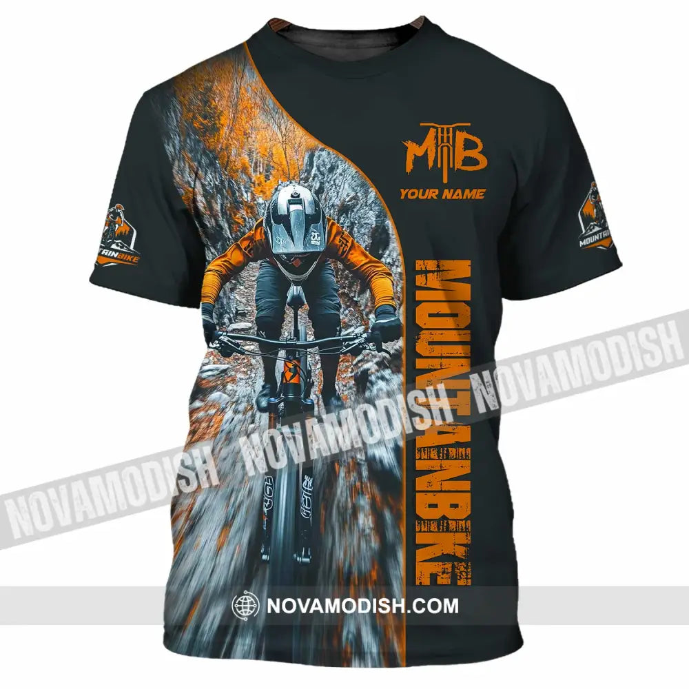 Unisex Shirt - Custom Mountain Bike Shirt T-Shirt / S T-shirt