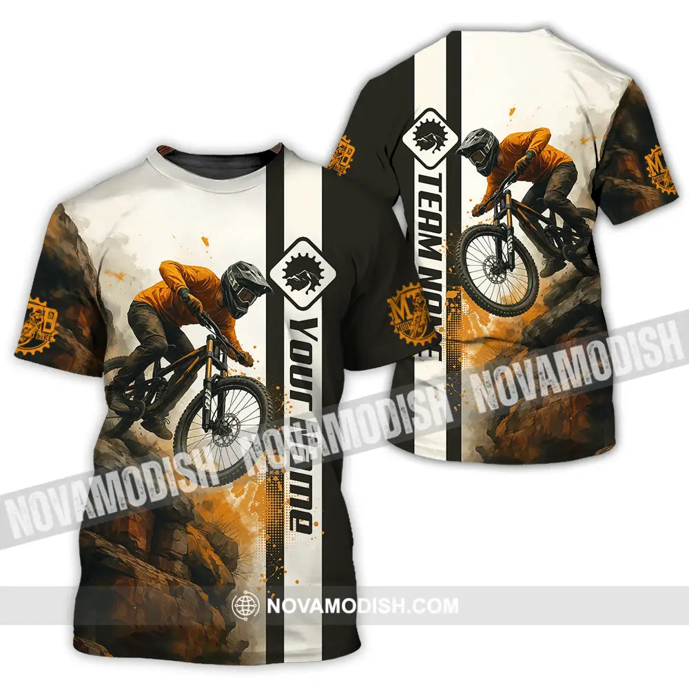 Unisex Shirt - Custom Mountain Bike Shirt T-Shirt / S T-shirt