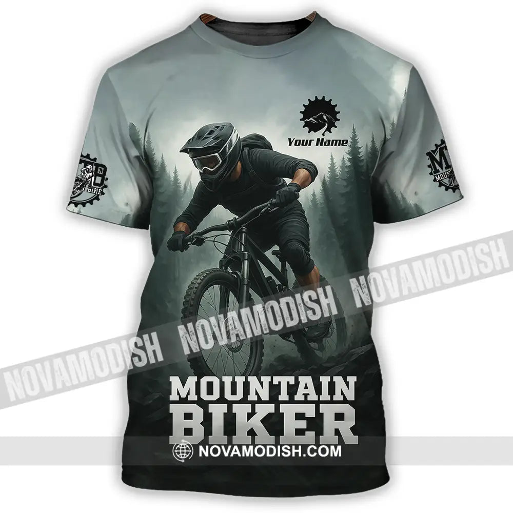 Unisex Shirt - Custom Mountain Bike Shirt T-Shirt / S T-shirt