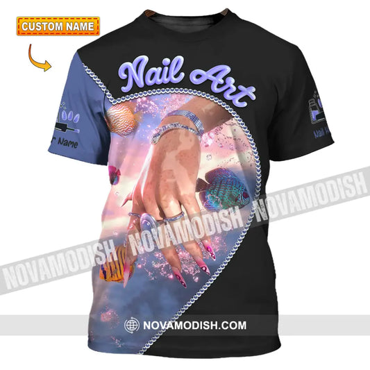 Unisex Shirt - Custom Nails Art Shirt T-shirt