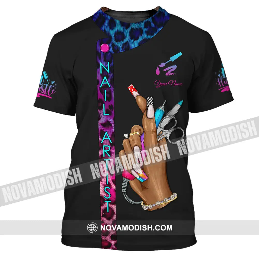 Unisex Shirt - Custom Nails Artist Shirt T-Shirt / S T-shirt
