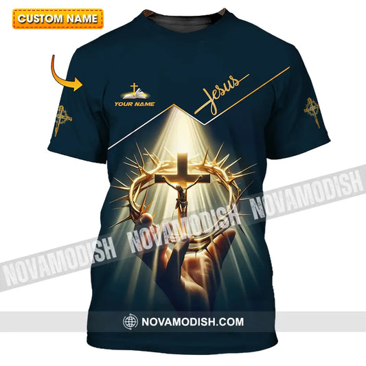 Unisex Shirt - Custom Name Shirt Absolute Trust Jesus T-shirt