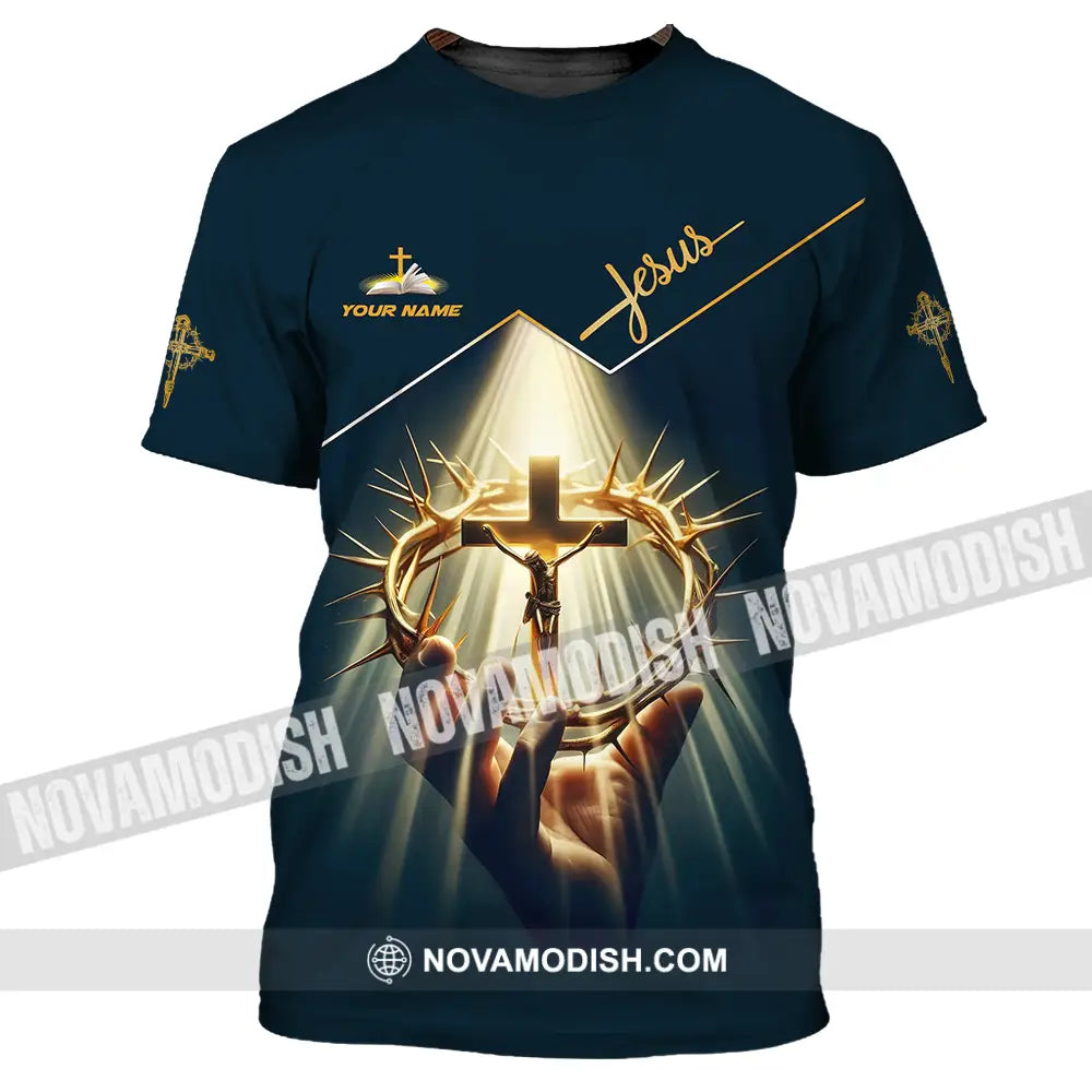 Unisex Shirt - Custom Name Shirt Absolute Trust Jesus T-Shirt / S T-shirt