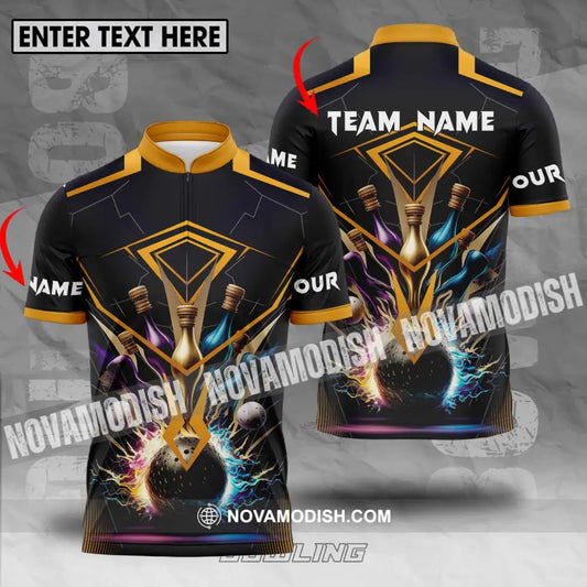 Unisex Shirt - Custom Name And Team Name Billiards Player Art Shirt T-shirt