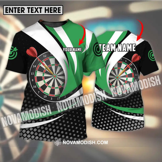 Unisex Shirt - Custom Name And Team Name Darts Shirt Darts Lover T-shirt