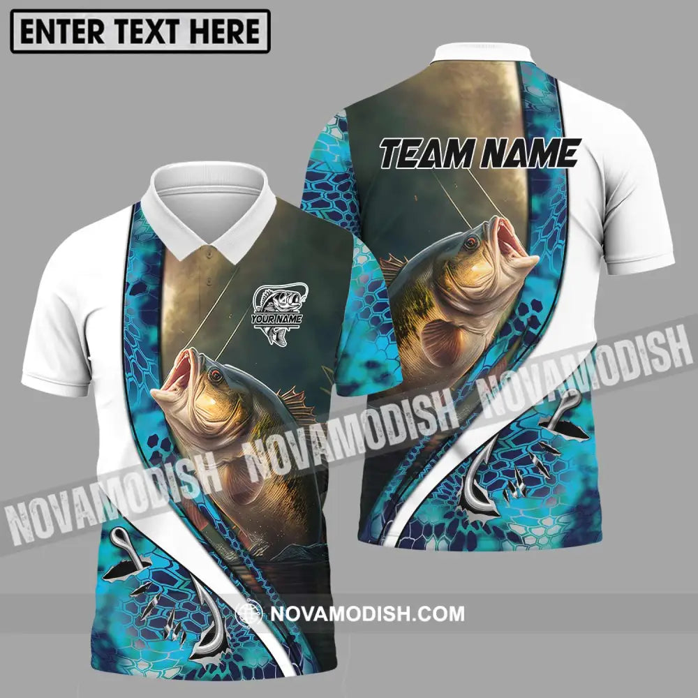 Unisex Shirt - Custom Name And Team Name Fisher Shirt Polo Shirt / S T-shirt