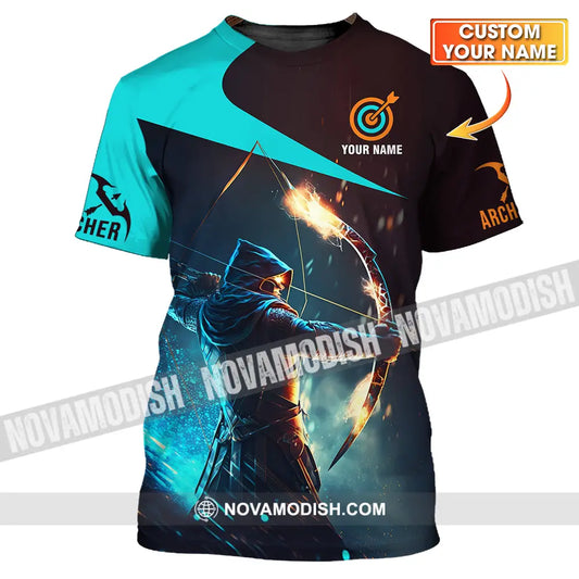 Unisex Shirt - Custom Name Archer Hero Shirt T-shirt