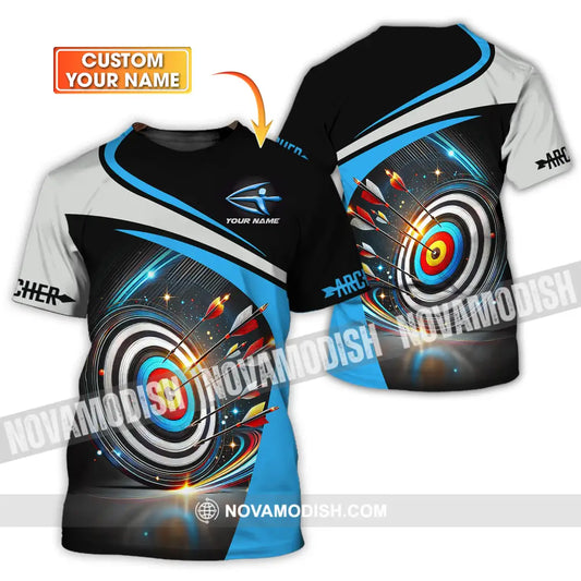 Unisex Shirt - Custom Name Archery Sport Shirt T-shirt