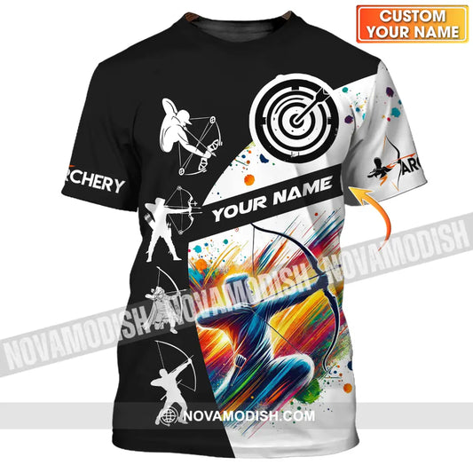Unisex Shirt - Custom Name Archery Shirt T-shirt