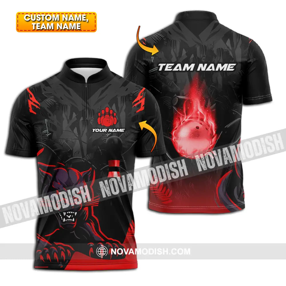 Unisex Shirt - Custom Name Shirt Billiard Player T-shirt