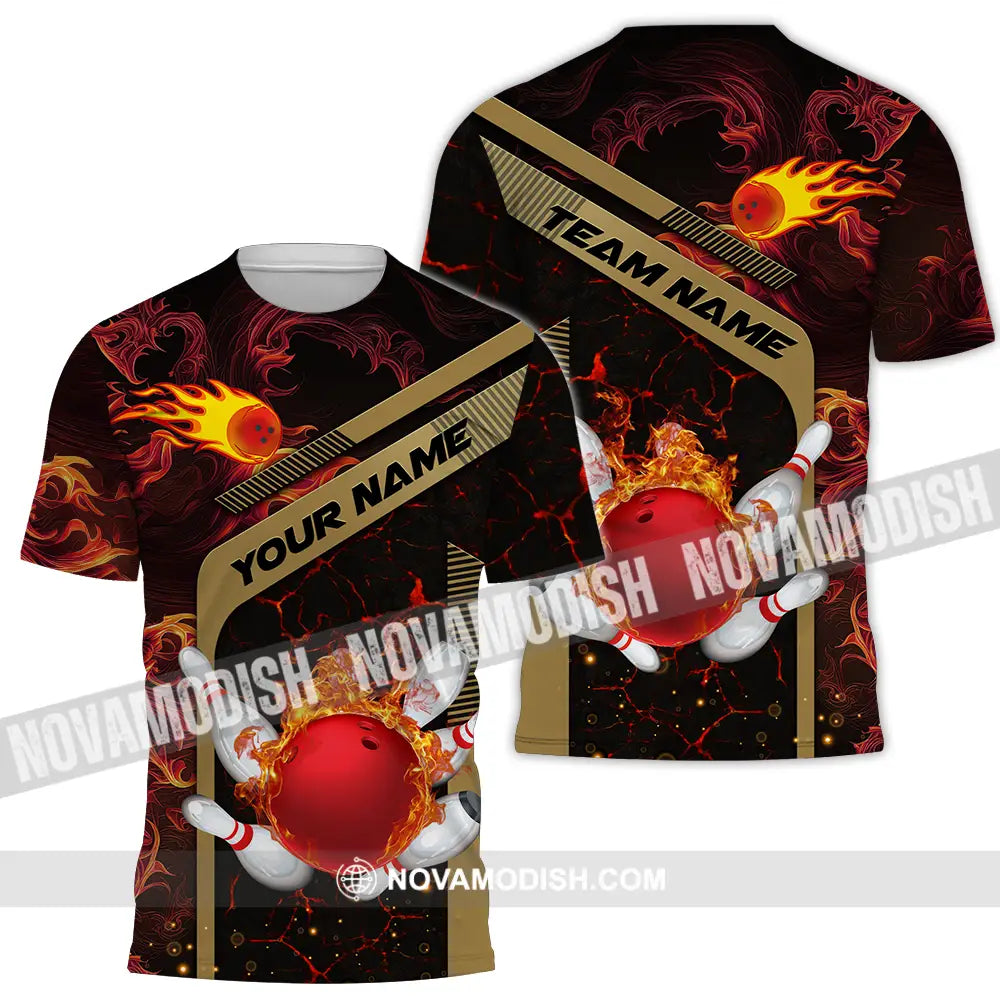 Unisex Shirt - Custom Name Shirt Billiard Player T-Shirt / S T-shirt