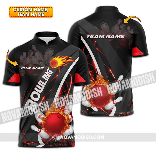 Unisex Shirt - Custom Name Shirt Classic Bowling Lover T-shirt