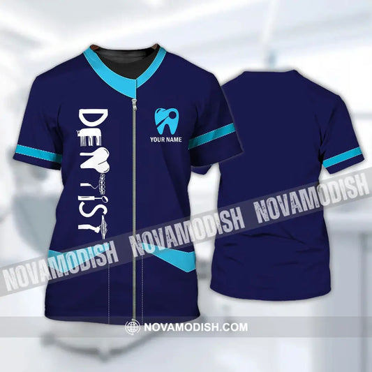 Unisex Shirt - Custom Name Dentist T-Shirt - Personalized Dental Shirt - Gift For Dentists T-Shirt / S T-shirt