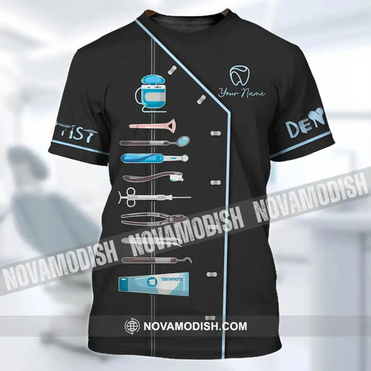 Unisex Shirt - Custom Name Dentist T-Shirt - Personalized Dentist Hoodie - Gift For Dentists T-Shirt / S T-shirt