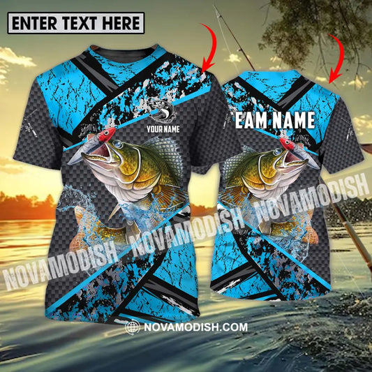 Unisex Shirt - Custom Name Fishing Shirt Fishing Everyday T-shirt