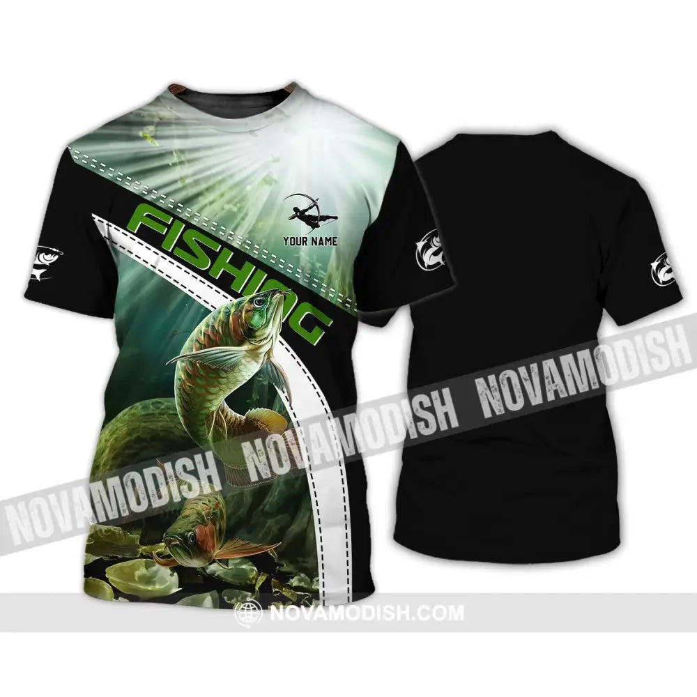 Unisex Shirt - Custom Name Fishing Lover Shirt T-Shirt / S T-shirt