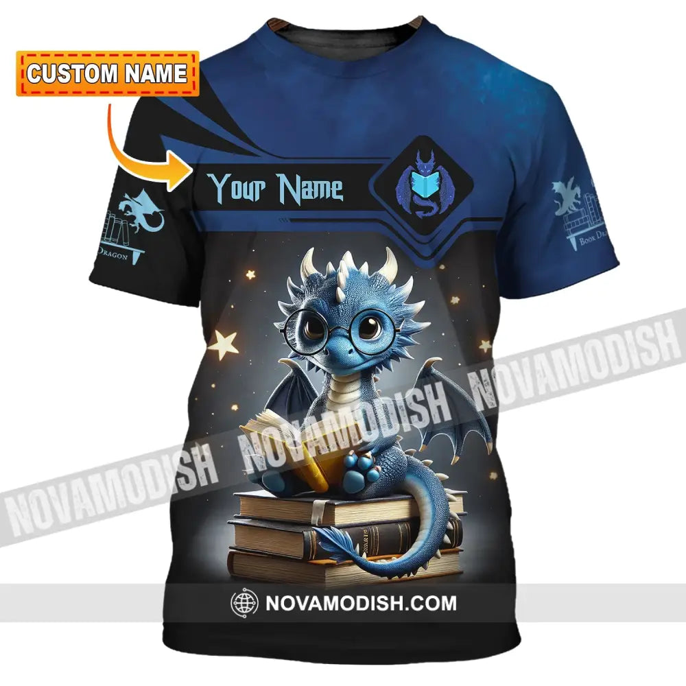 Unisex Shirt Custom Name For Dragon Lover T-Shirt Hoodie Long Sleeve T-Shirt