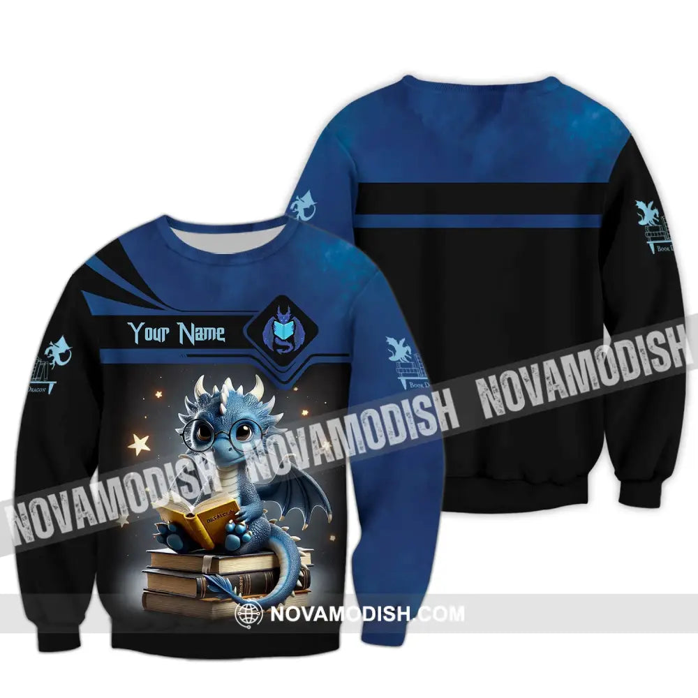 Unisex Shirt Custom Name For Dragon Lover T-Shirt Hoodie Long Sleeve / S T-Shirt