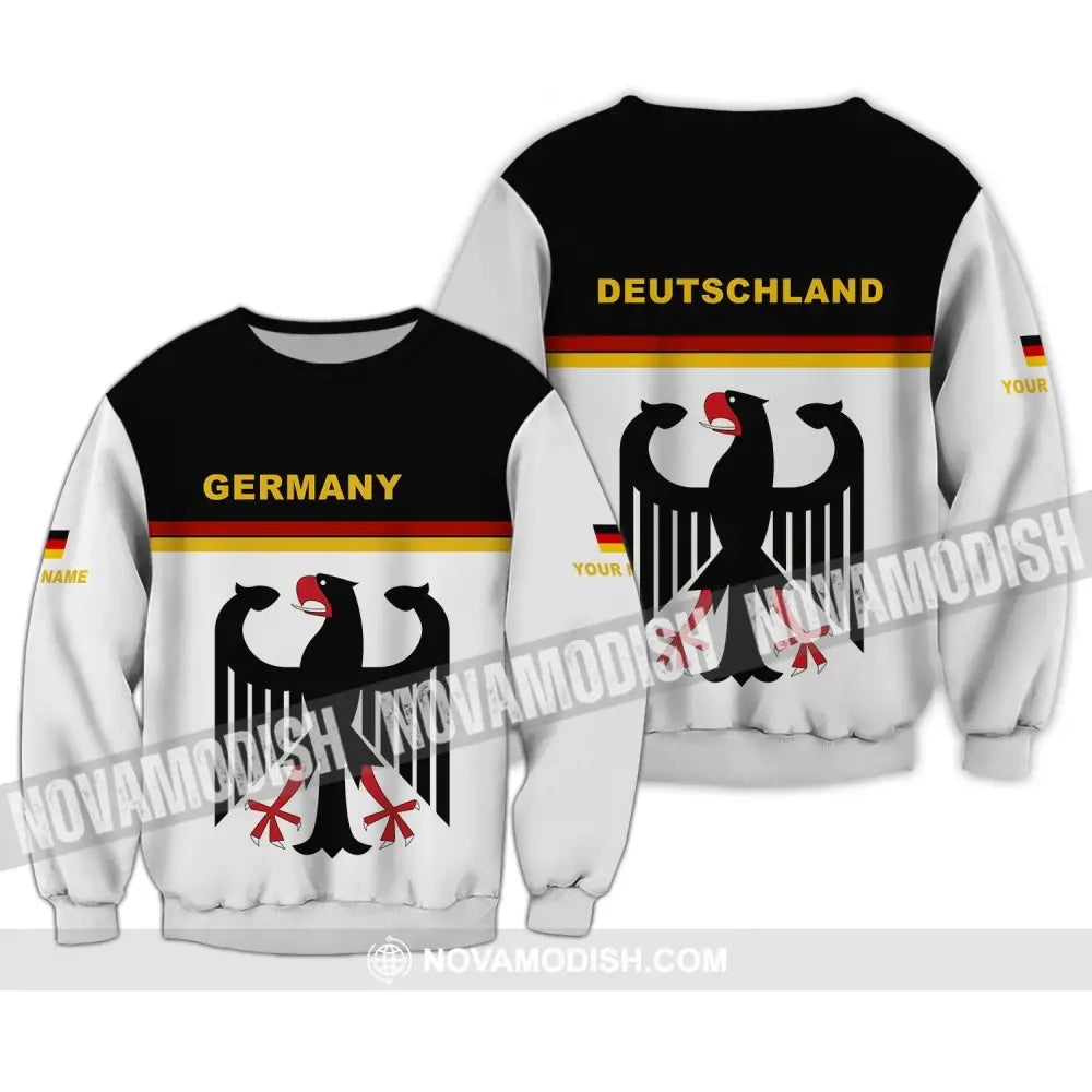 Unisex Shirt - Custom Name Shirt - Germany Deutschland K5 Shirt Long Sleeve / S T-shirt