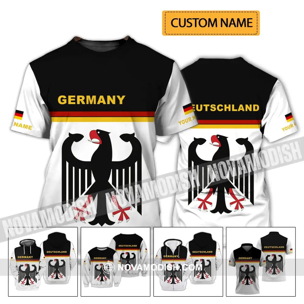Unisex Shirt - Custom Name Shirt - Germany Deutschland K5 Shirt T-shirt