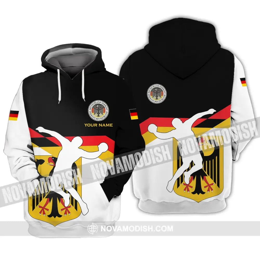 Unisex Shirt - Custom Name Shirt - Germany Handball Shirt Hoodie / S T-shirt
