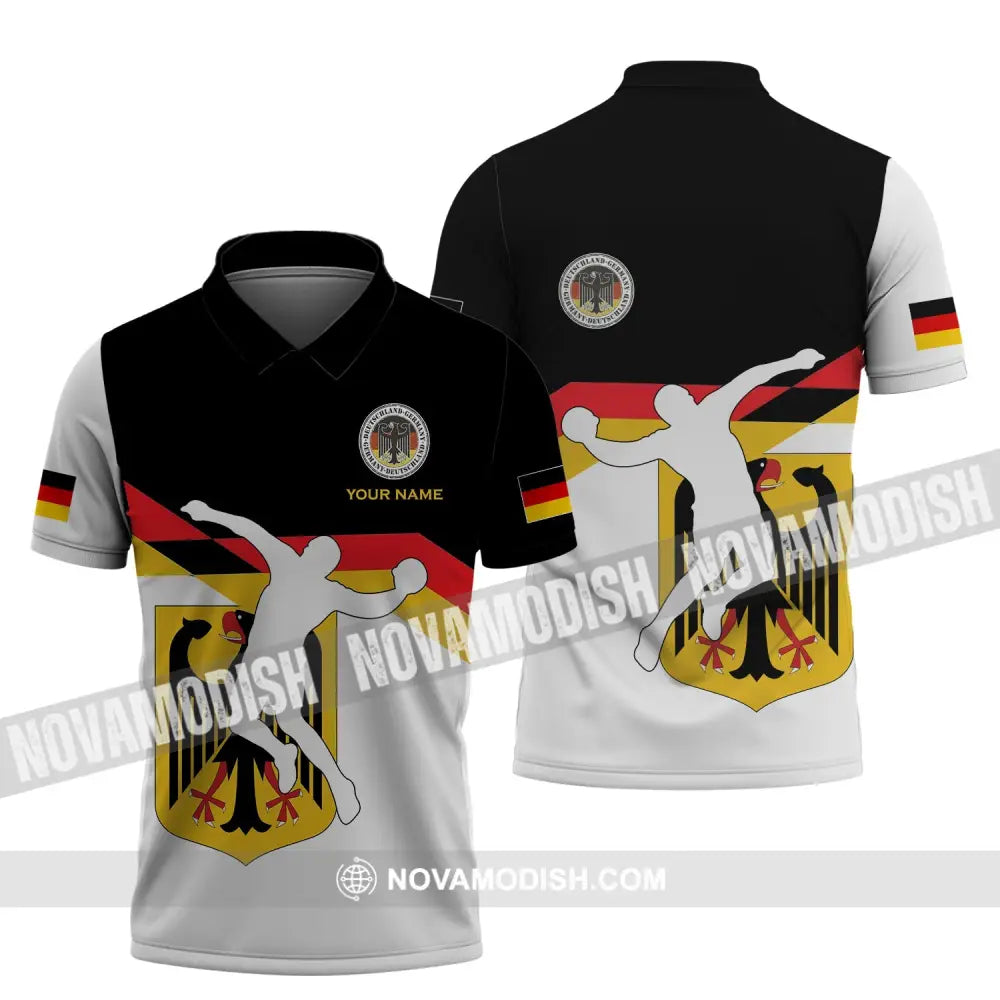Unisex Shirt - Custom Name Shirt - Germany Handball Shirt Polo Shirt / S T-shirt