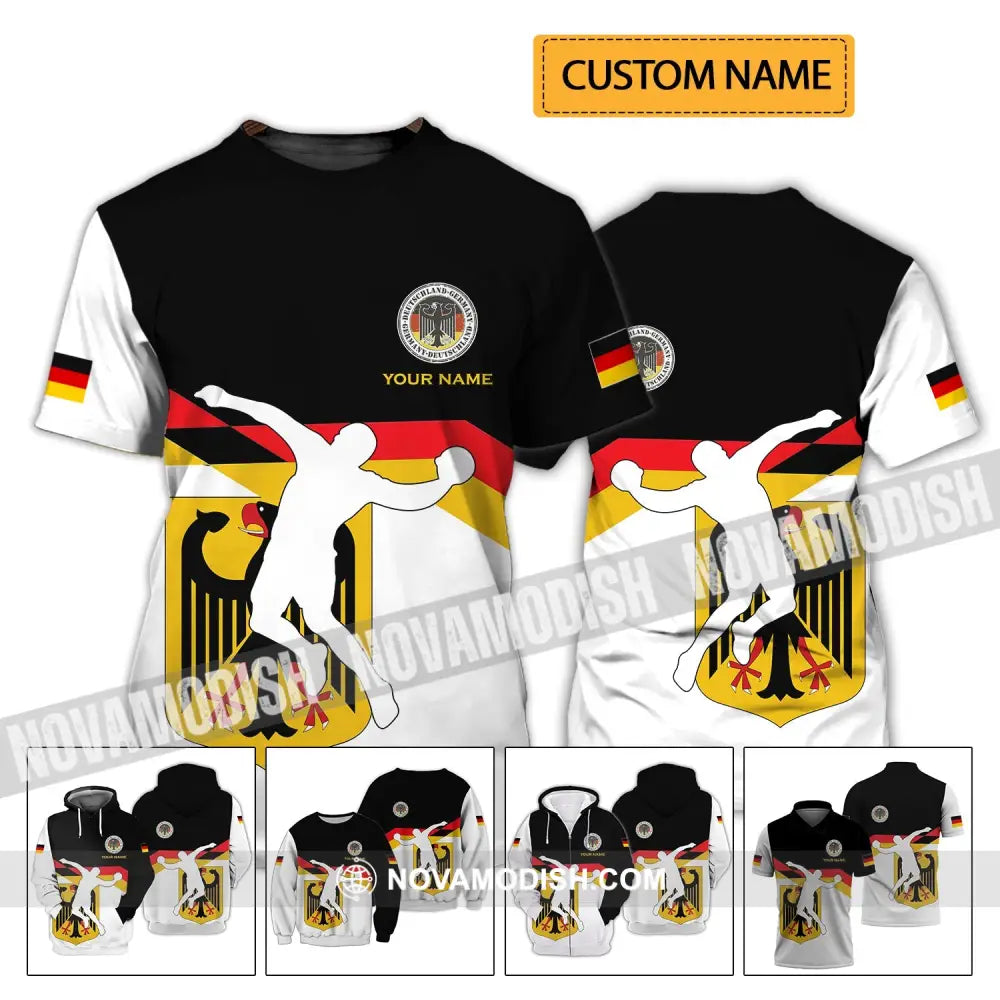 Unisex Shirt - Custom Name Shirt - Germany Handball Shirt T-shirt