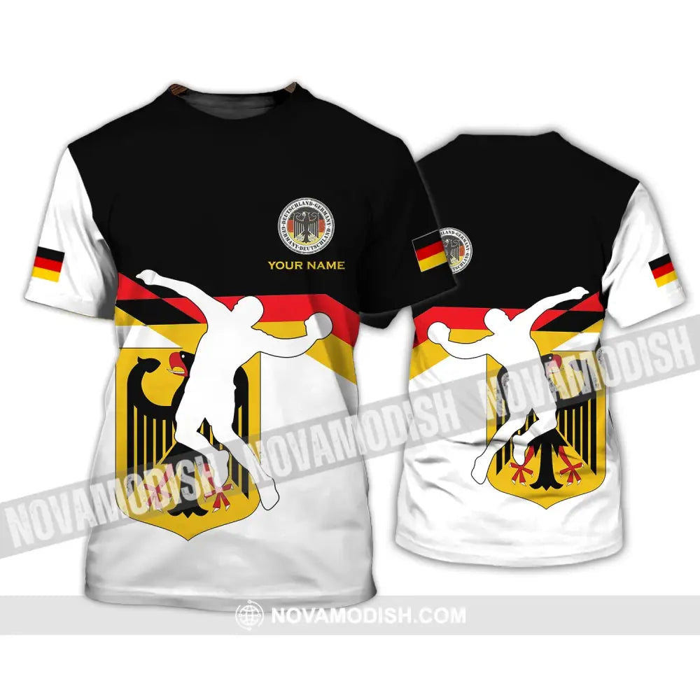 Unisex Shirt - Custom Name Shirt - Germany Handball Shirt T-Shirt / S T-shirt