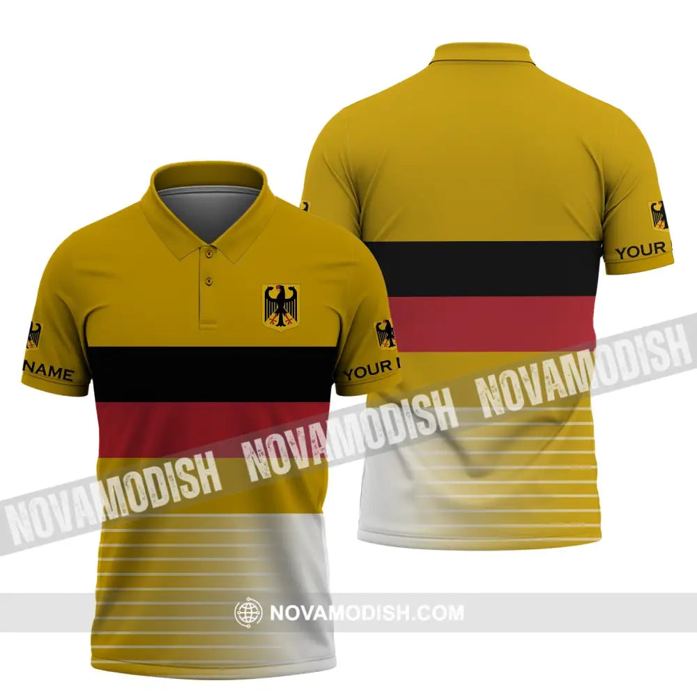 Unisex Shirt - Custom Name Shirt - Germany New Release Shirt Polo Shirt / S T-shirt