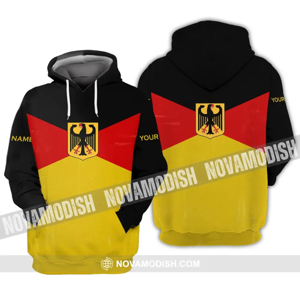 Unisex Shirt - Custom Name Shirt - Germany Spirit Shirt Hoodie / S T-shirt