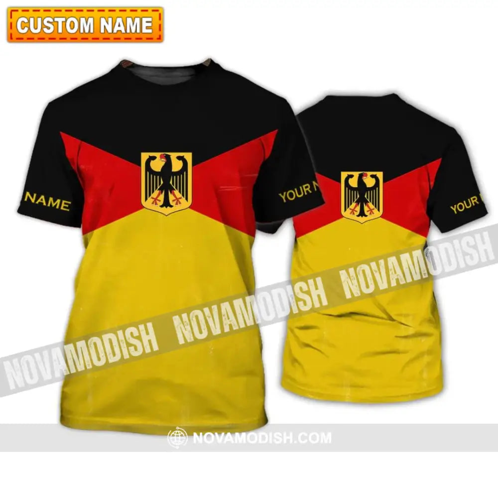 Unisex Shirt - Custom Name Shirt - Germany Spirit Shirt T-shirt