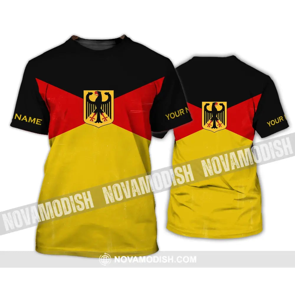 Unisex Shirt - Custom Name Shirt - Germany Spirit Shirt T-Shirt / S T-shirt