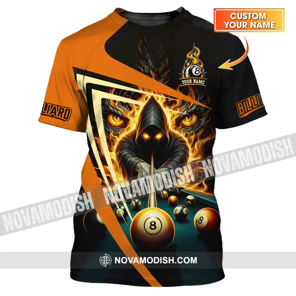 Unisex Shirt - Custom Name Shirt Ghost Of Billiards T-shirt
