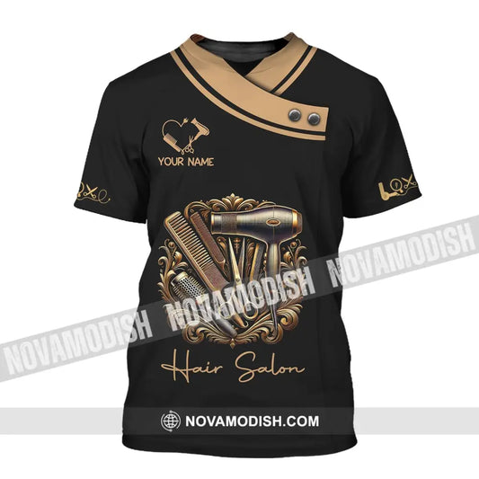 Unisex Shirt - Custom Name Hair Stylist T-Shirt / S T-Shirt