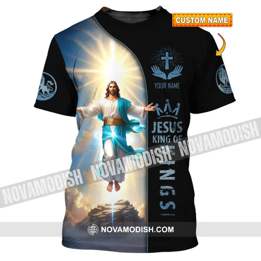 Unisex Shirt - Custom Name Shirt Jesus King Of King T-shirt