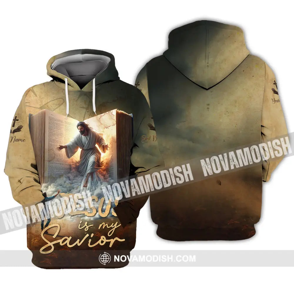Unisex Shirt - Custom Name Jesus Shirt My Savior Hoodie / S T-shirt