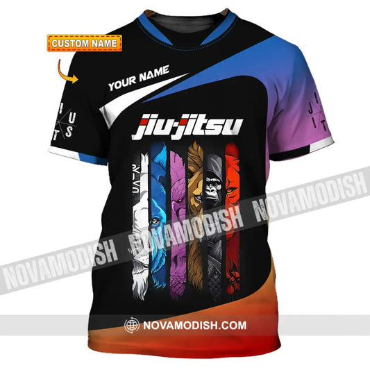 Unisex Shirt Custom Name Jiujitsu Lover Gift T-Shirt