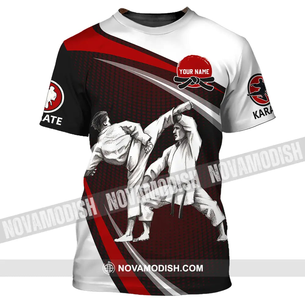 Unisex Shirt - Custom Name Karate Shirt Combat T-Shirt / S T-shirt