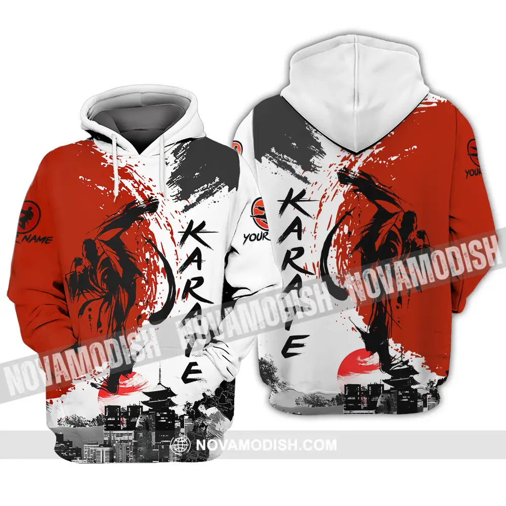 Unisex Shirt - Custom Name Karate Shirt Tradition Hoodie / S T-shirt