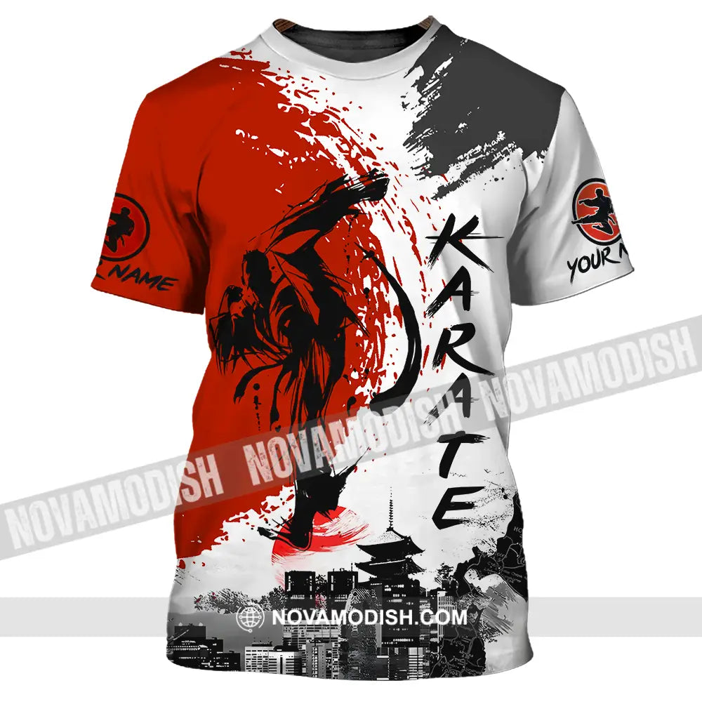 Unisex Shirt - Custom Name Karate Shirt Tradition T-Shirt / S T-shirt