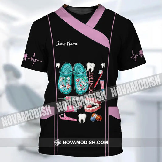 Unisex Shirt - Custom Name Shirt - Personalized Shirt - Dentist Design Shirt T-Shirt / S T-shirt