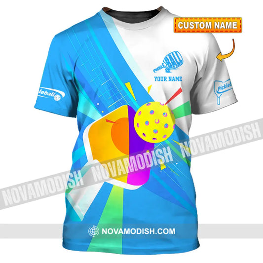Unisex Shirt - Custom Name Pickleball Color Shirt T-shirt