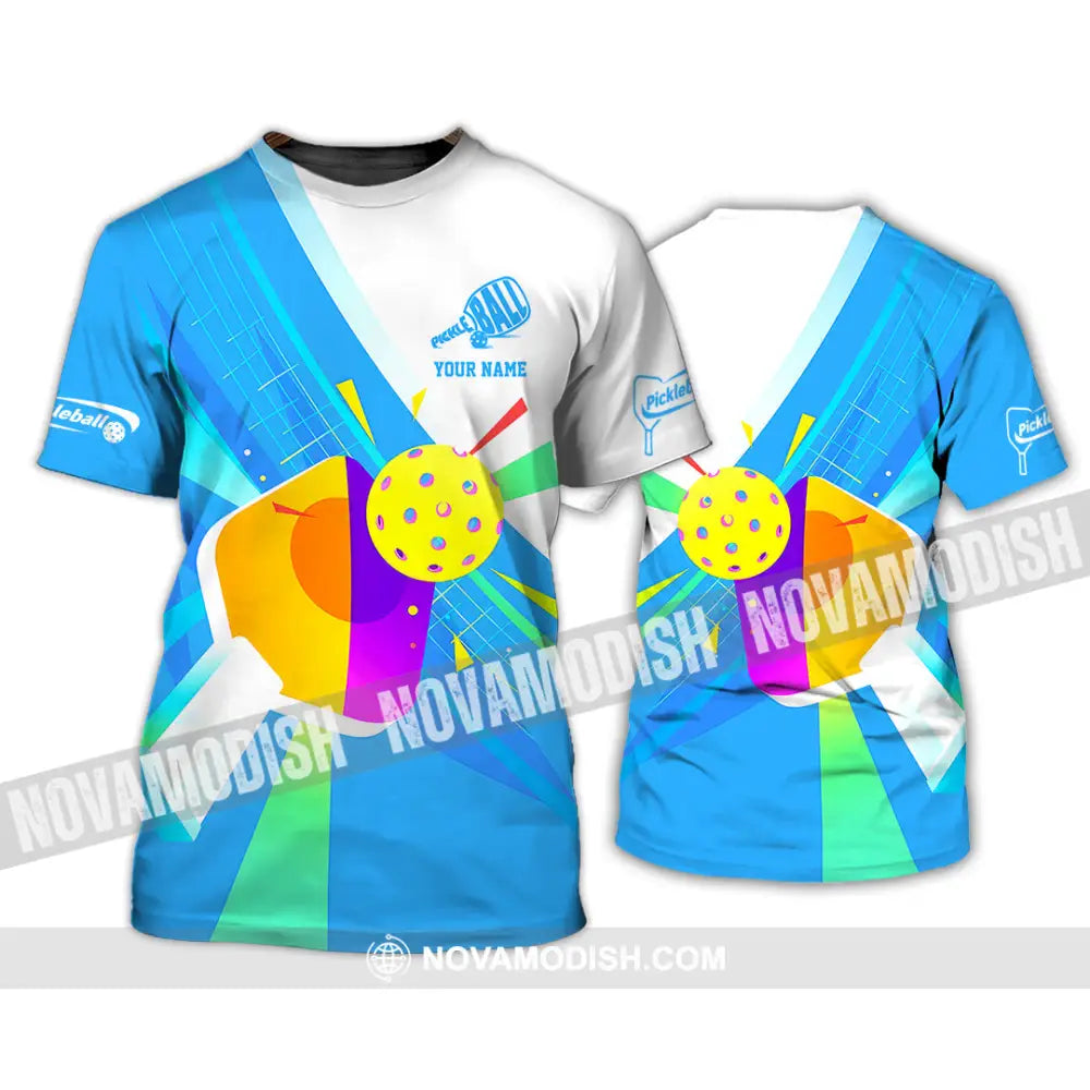 Unisex Shirt - Custom Name Pickleball Color Shirt T-Shirt / S T-shirt