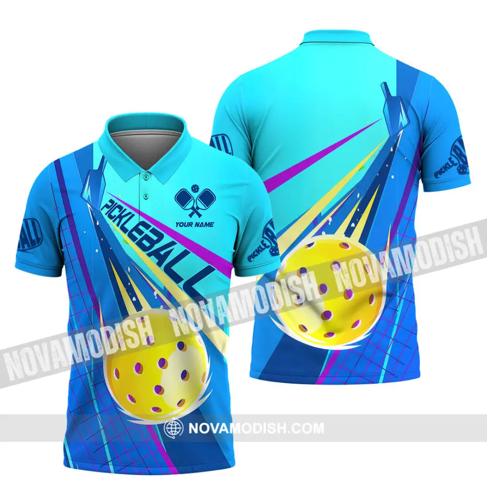 Unisex Shirt - Custom Name Pickleball Player Shirt Polo Shirt / S T-shirt